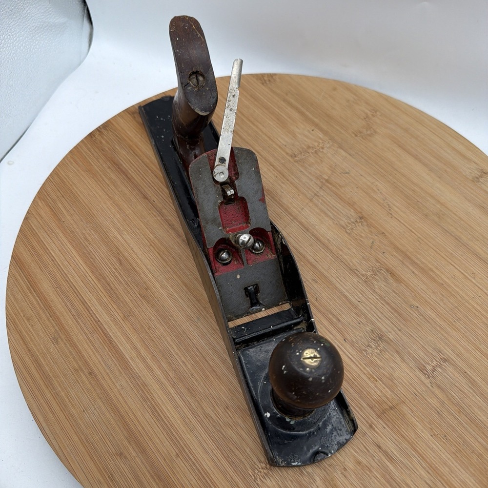 Vtg Millers Falls No.14 Bench Hand Plane Bailey Pattern Wood Working Tool USA‎